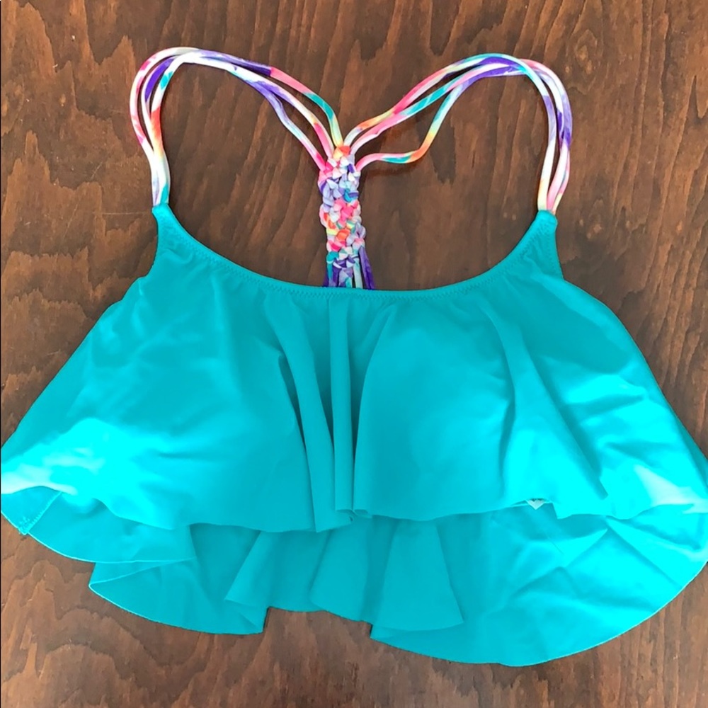 Pink swim top: never worn